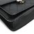 Bolsa de ombro de corrente dupla Half Coco Mark da Chanel Preto - vista 4