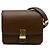 Classic Box Céline Celine Brown Petit Cuir de Veau Boîte Classique