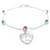GUCCI Blind for Love Charm Bracelet Silver  ref.2350807