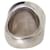 Anello Bicolore Chanel Coco Mark Nero Argento  - vista 4
