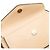 Bolso de hombro de cuero Gucci GG Super Mini Castaño Beige - vista 5