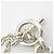 Hermès Collana Hermes Kelly Amulette Argento 925 Metallico - vista 4