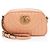 Borsa a spalla piccola Gucci Matelassé in pelle GG Marmont verticale con anello