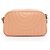 Borsa a spalla piccola Gucci Matelassé in pelle GG Marmont verticale con anello - vista 3