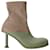 Day Balenciaga Mallorca Ankle Boots in Beige Faux Leather Synthetic Leatherette  ref.2352119