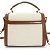Borsa a Spalla Mini Cassandra YSL Saint Laurent Marrone - vista 2