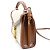Borsa a Spalla Mini Cassandra YSL Saint Laurent Marrone - vista 5