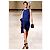 Céline Abito Archive Drappeggiato 2010 Bianco Blu - vista 3