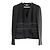 Blazer con ribete de perlas Alexander McQueen Otoño 2013 Negro - vista 2