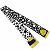 Foulard Bandeau Infinity Dot Yayoi Kusama di Louis Vuitton Nero Bianco Giallo - vista 2