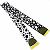 Foulard Bandeau Infinity Dot Yayoi Kusama di Louis Vuitton Nero Bianco Giallo - vista 3
