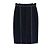 Falda con ribete de perlas Alexander McQueen Otoño 2013 Negro