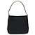 PRADA Borsa a Spalla in Nylon Nera e Argento Autentica 129067 Nero - vista 13