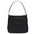 PRADA Borsa a Spalla in Nylon Nera e Argento Autentica 129067 Nero - vista 2
