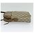 Borsa a spalla GUCCI GG Plus Supreme PVC Beige Oro Auth bs27646 D'oro - vista 4