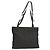Borsa a spalla Salvatore Ferragamo in nylon nero argento autentica bs27182