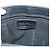 Borsa a spalla Salvatore Ferragamo in nylon nero argento autentica bs27182 - vista 15