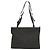 Borsa a spalla Salvatore Ferragamo in nylon nero argento autentica bs27182 - vista 2