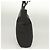 Borsa a spalla Salvatore Ferragamo in nylon nero argento autentica bs27182 - vista 5