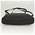 Borsa a spalla Salvatore Ferragamo in nylon nero argento autentica bs27182 - vista 9