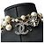 Gioielli CHANEL in Perla Bianca - 102224 Bianco - vista 6