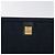 Borsa clutch in tela Trotter Christian Dior blu navy Auth bs27678 - vista 12