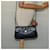 Borsa a spalla GIVENCHY in pelle blu navy e oro Auth BA3654 D'oro - vista 22