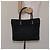 Borsa Tote GUCCI in nylon pelle nera argento 002 123 0457 Auth bs27557 Nero - vista 21