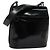 Borsa a Spalla Gancini Smalto Nero Salvatore Ferragamo Auth bs26907