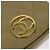 CHANEL Borsa a Spalla Matelassé con Catena in Pelle di Agnello Beige Oro CC Auth BA3639 D'oro - vista 14