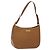Burberry Borsa a spalla in pelle marrone dorato Auth ep9447 D'oro