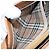 Burberry Borsa a spalla in pelle marrone dorato Auth ep9447 D'oro - vista 18