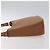Burberry Borsa a spalla in pelle marrone dorato Auth ep9447 D'oro - vista 5