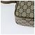Borsa a spalla GUCCI GG Plus Supreme PVC Beige Oro Auth th6208 D'oro - vista 12