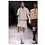 Falda de lana gris con paneles Louis Vuitton x Marc Jacobs Otoño 2003 - vista 9