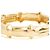 Bracciale Bambou Hermès circa 1990 Bracciale in Metallo Dorato Bamboo Hermes D'oro - vista 4