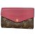 Carteira Compacta Pallas Monogram Louis Vuitton Roxo escuro