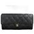 Chanel Timeless Classic Long Wallet A80758 Black