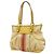 Céline Celine Macadam Canvas Leder Schultertasche Gelb - Ansicht 2