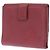 Billetera de cuero Gancini Salvatore Ferragamo Roja - vista 2
