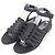 Sandali Gladiatore Givenchy in gomma neri 37 Nero