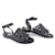 Sandali Gladiatore Givenchy in gomma neri 37 Nero - vista 2