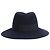 Maison Michel Fedora Virgine in feltro blu navy