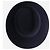 Maison Michel Fedora Virgine in feltro blu navy - vista 2