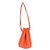 Hermès Pochette Hermes Vespa in pelle di Capra Arancione - vista 3