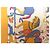 Hermès SCARF HERMES IN ONORE DI GUILLAUME DUBIGEON 90 SETA ARANCIONE - vista 13