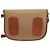 VINTAGE LANCEL HANDTASCHE AUS BRAUNEM CANVAS MESSENGER BAG - Ansicht 2