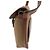 VINTAGE LANCEL HANDTASCHE AUS BRAUNEM CANVAS MESSENGER BAG - Ansicht 4