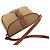 VINTAGE LANCEL HANDTASCHE AUS BRAUNEM CANVAS MESSENGER BAG - Ansicht 6