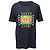 T-shirt in cotone nero con logo Gucci stampato